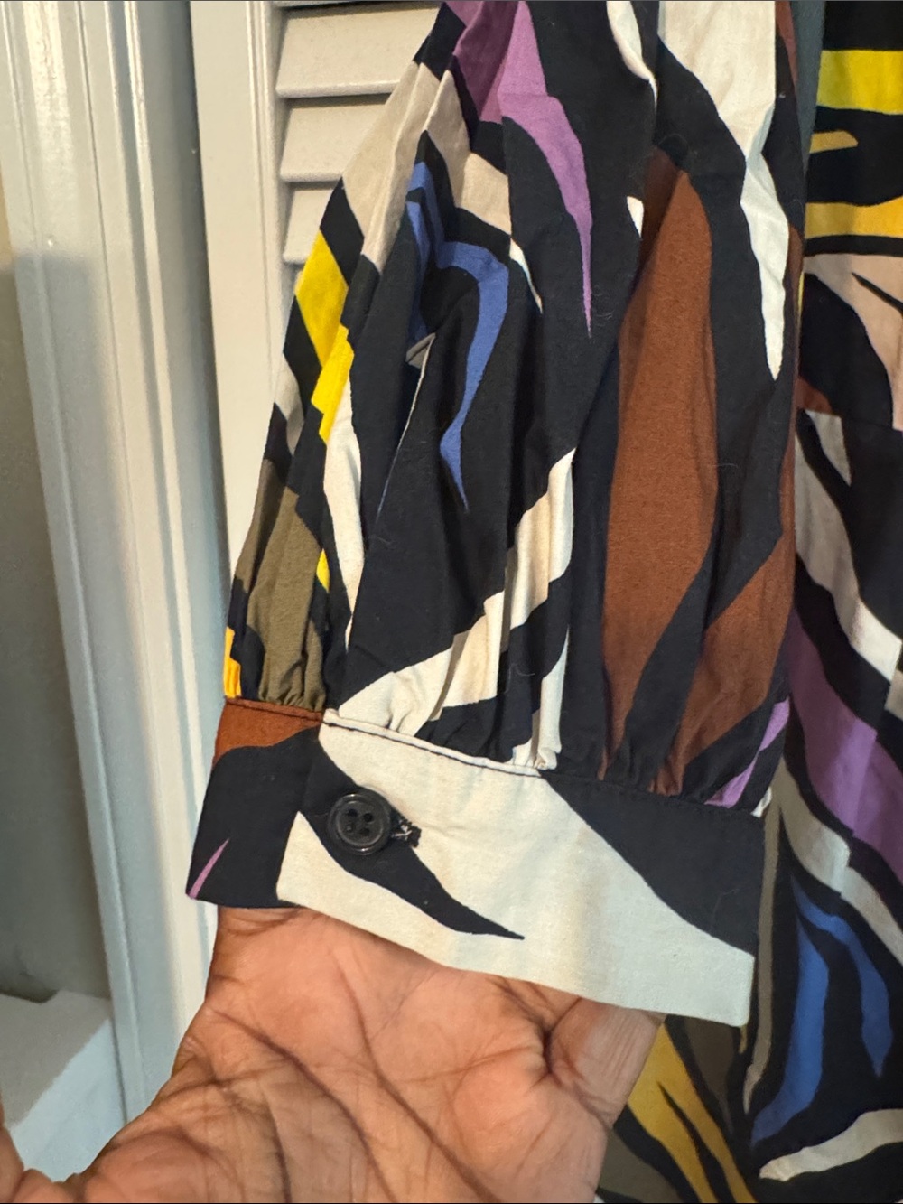 Who What Wear Multicolor Zebra-Print Midi Dress - Picture 2 of 6